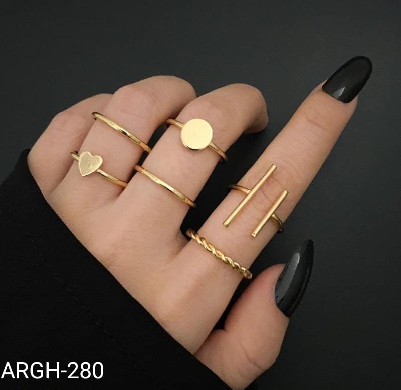 ARGH280  6 Midi Rings