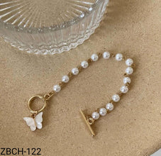 ZBCH122  Pearl Butterfly Bracelet