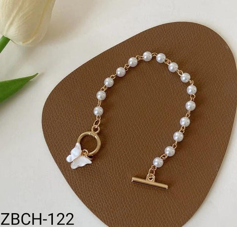 ZBCH122  Pearl Butterfly Bracelet