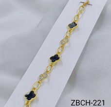 ZBCH221 Clover Beads Hand Bracelet Openable