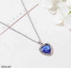 ZPSH287  Heart Pendant Necklace